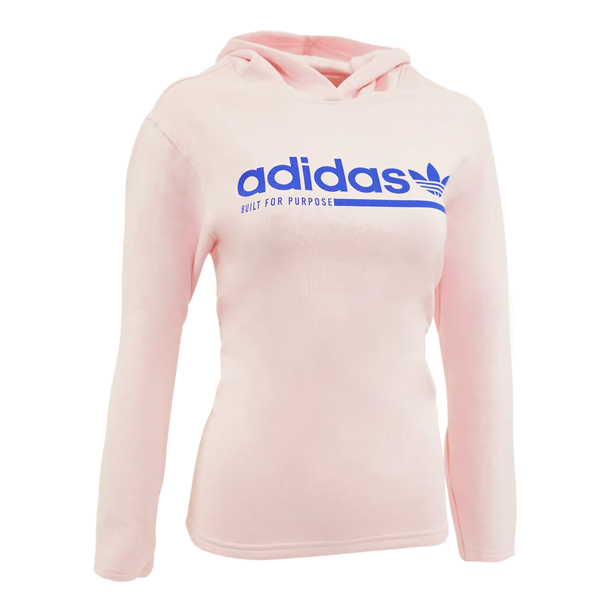 adidas Women's Built For Purpose Pullover Sweatshirt Feather Pink