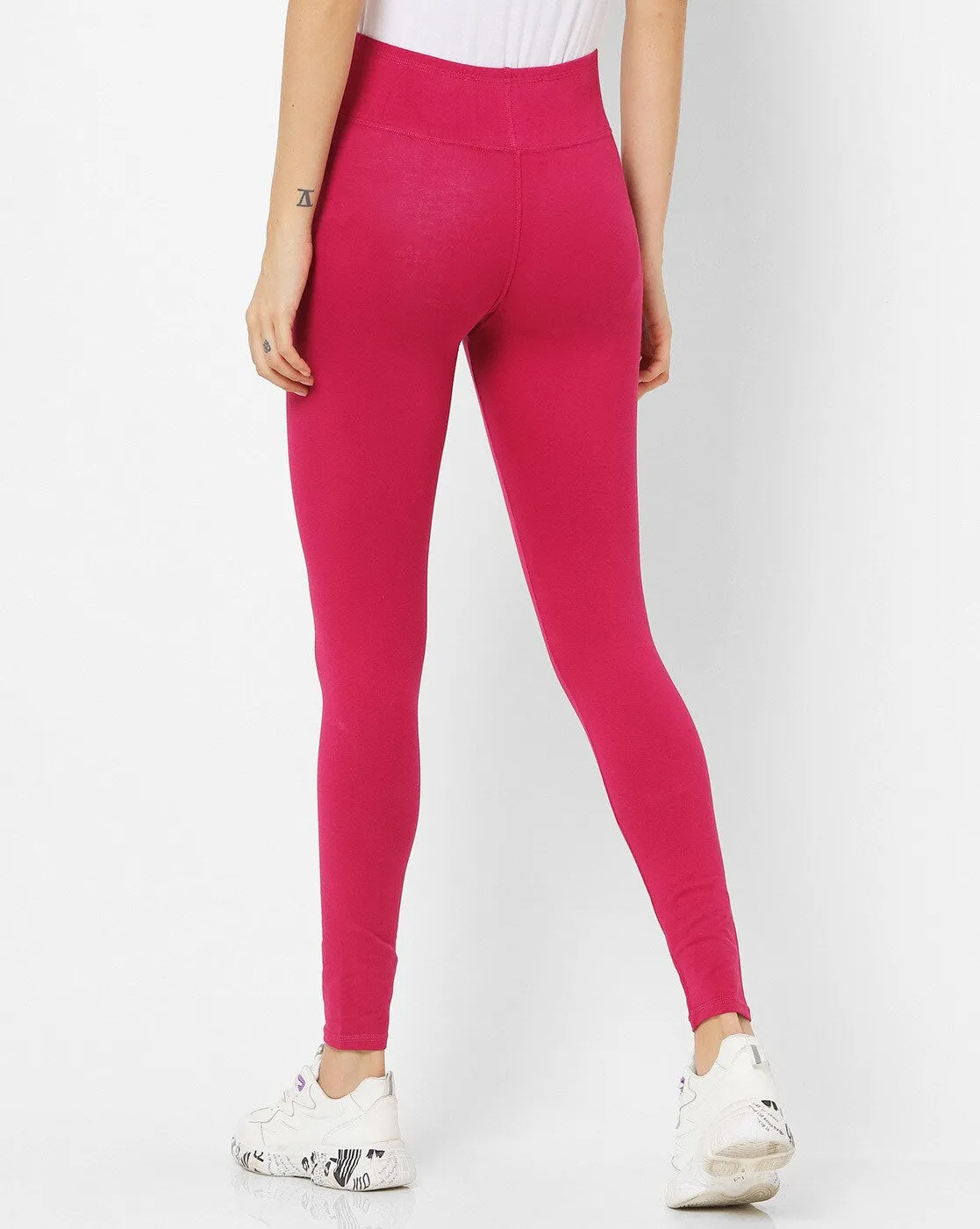 Adorna Active Leggings - Magenta