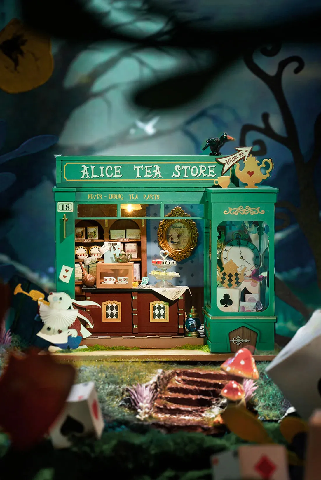 Alice's Tea Store Diorama Kit