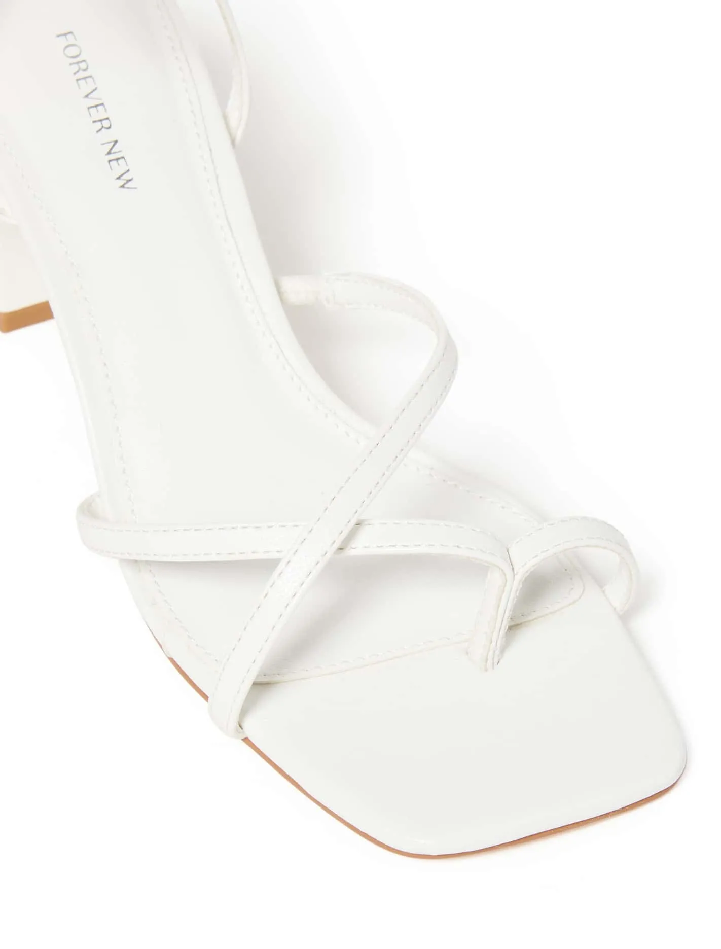 Alisa Strappy Low Block Heel