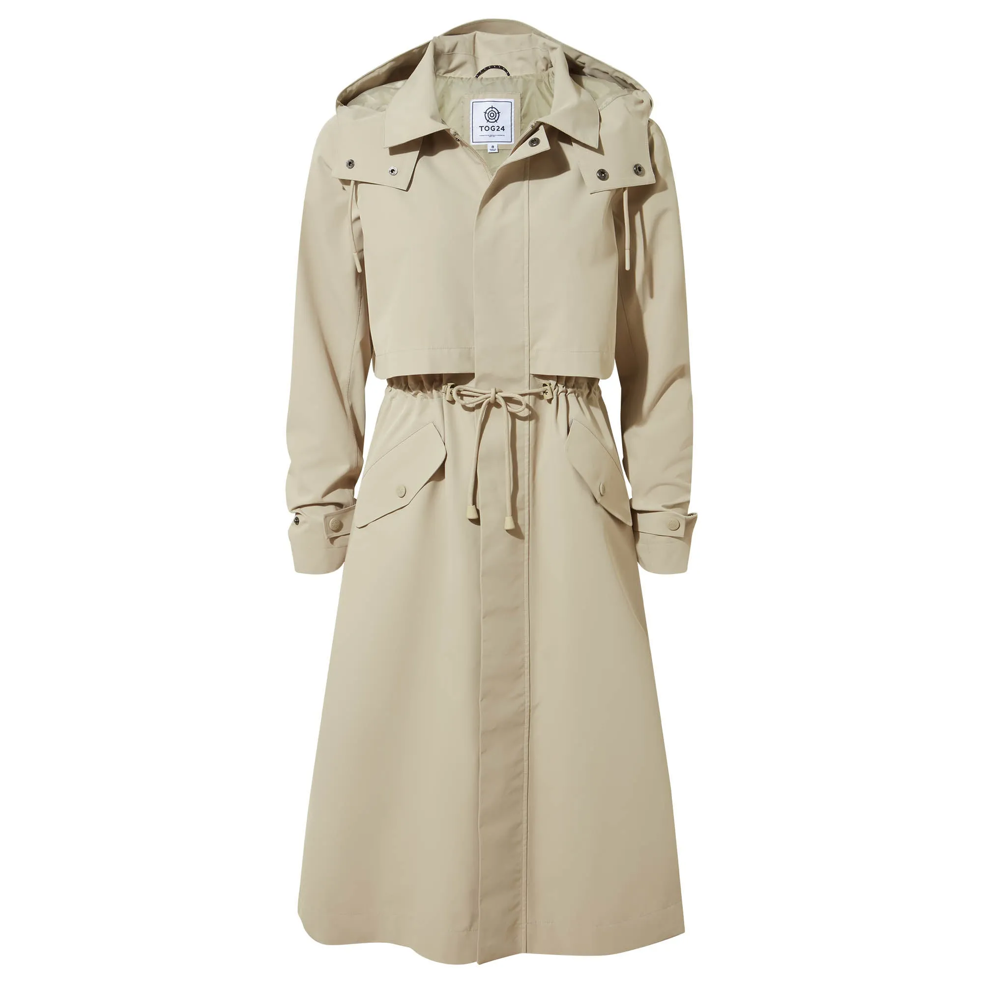 Alva Womens Waterproof Jacket - Taupe