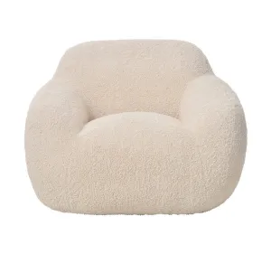 Boucle Cozy Chair Range Cream