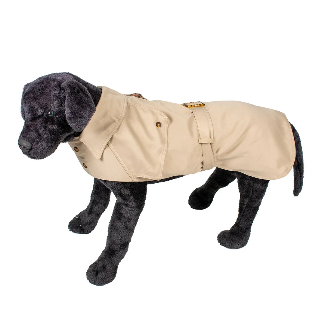 DOG JACKET TRENCH COAT BEIGE