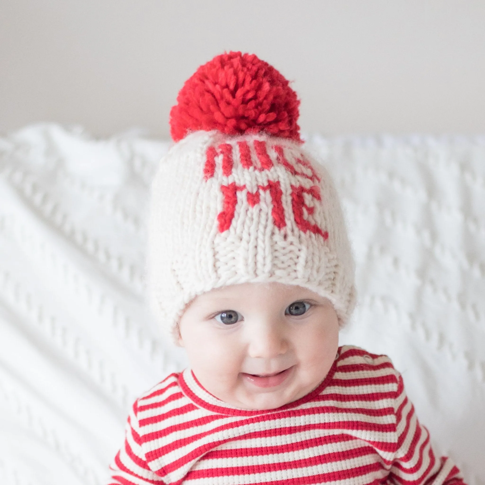 Hug Me Valentine Knit Beanie Hat