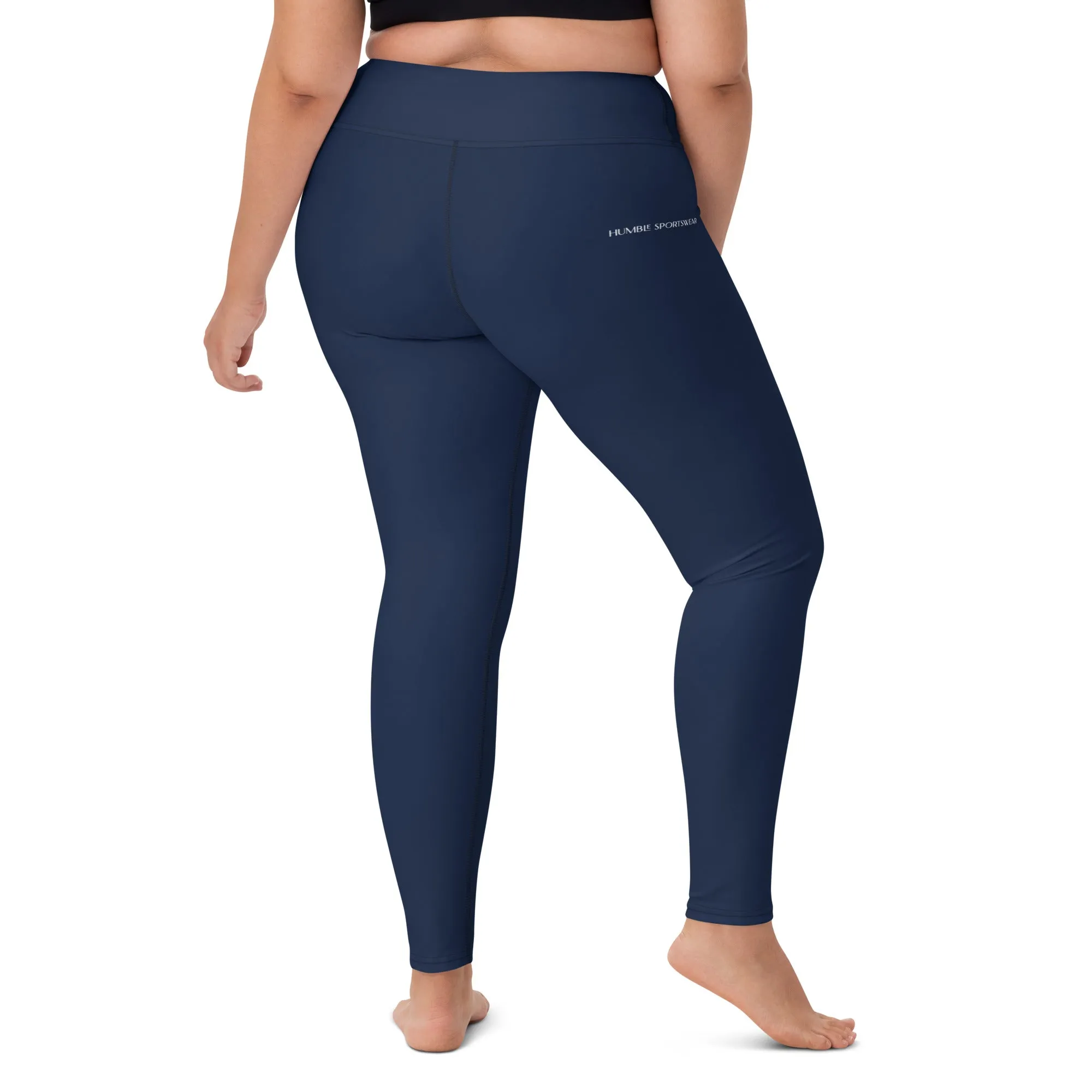 Humble Sportswear™ Navy High Waist Leggings