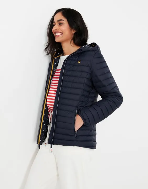 Joules Snug Shower Proof Packable Puffer Coat