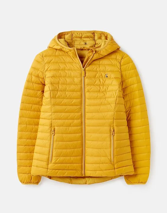 Joules Snug Shower Proof Packable Puffer Coat