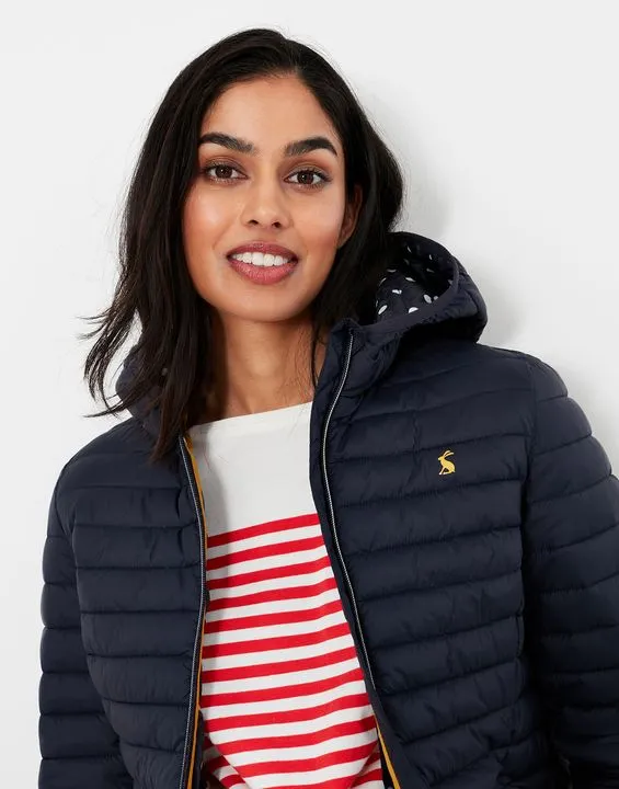 Joules Snug Shower Proof Packable Puffer Coat