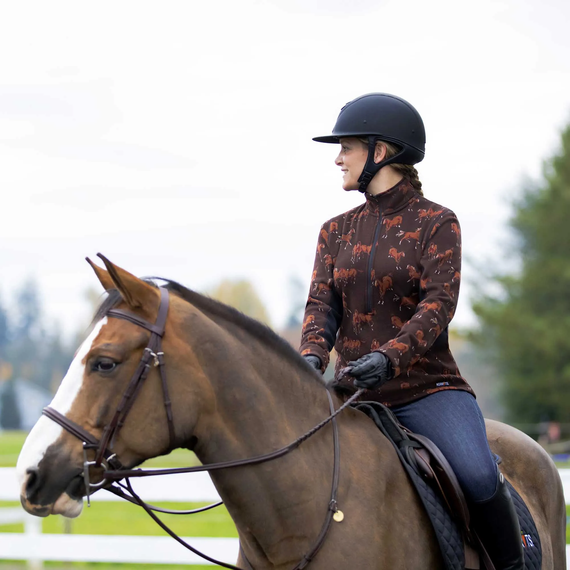 Kerrits Horse Sense Fleece Half Zip