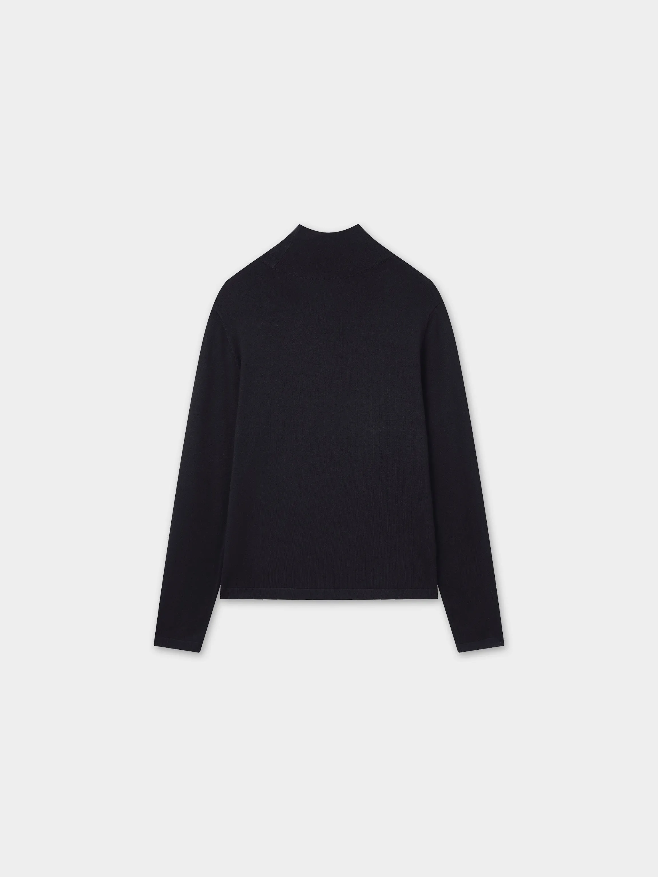 Knit Turtleneck-Black