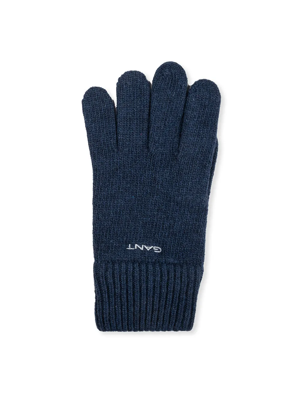 Knitted Wool Gloves Marine