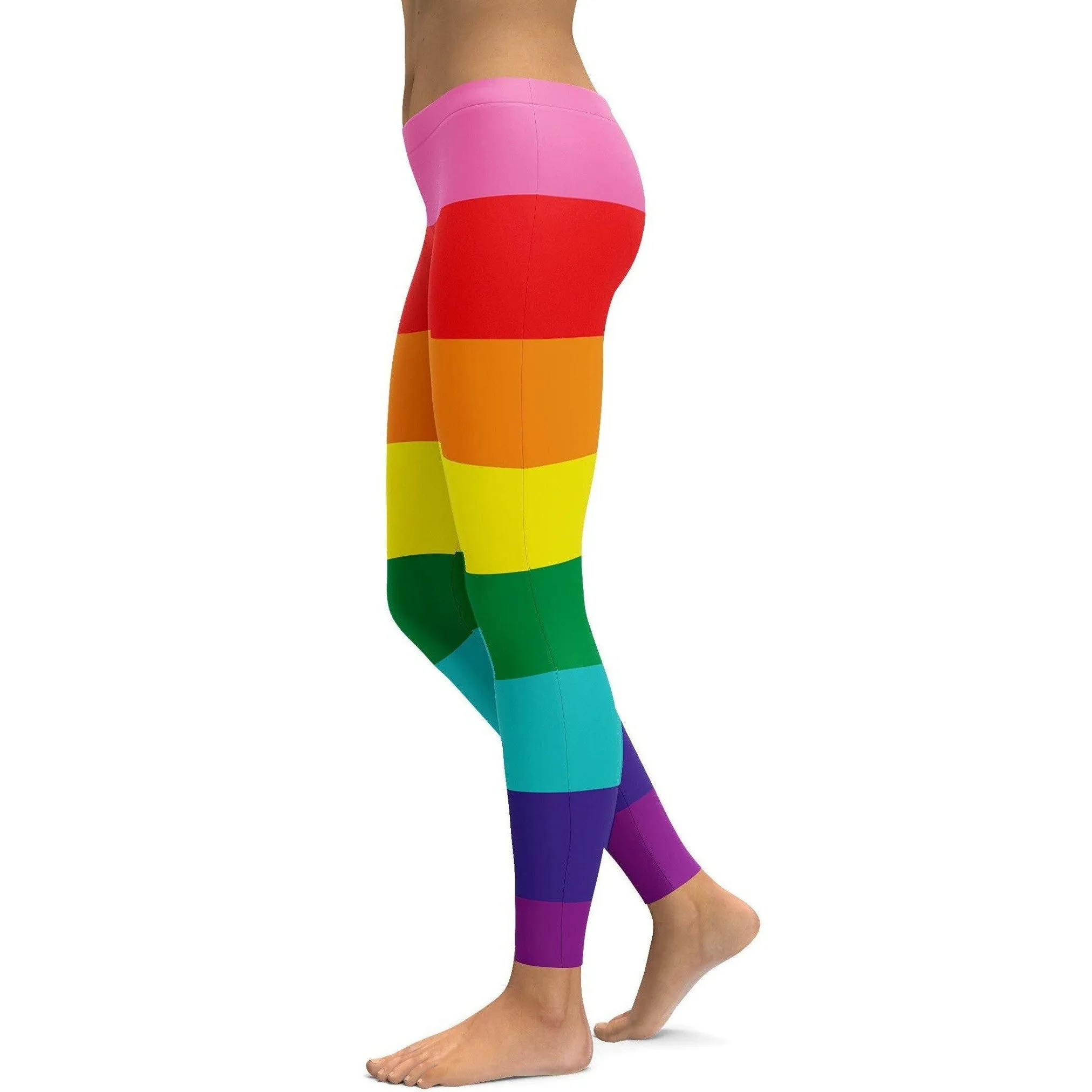 LGBT Rainbow Flag Leggings