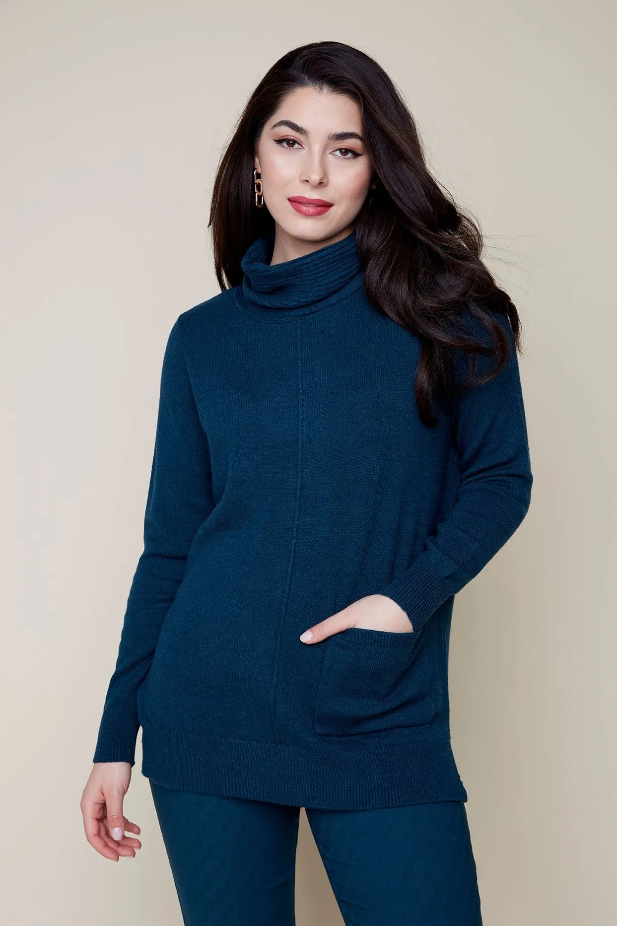 Long Cowl Sweater