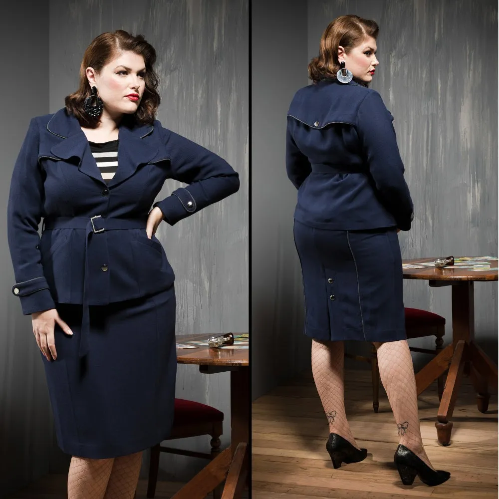 MADAM SPY PENCIL SKIRT