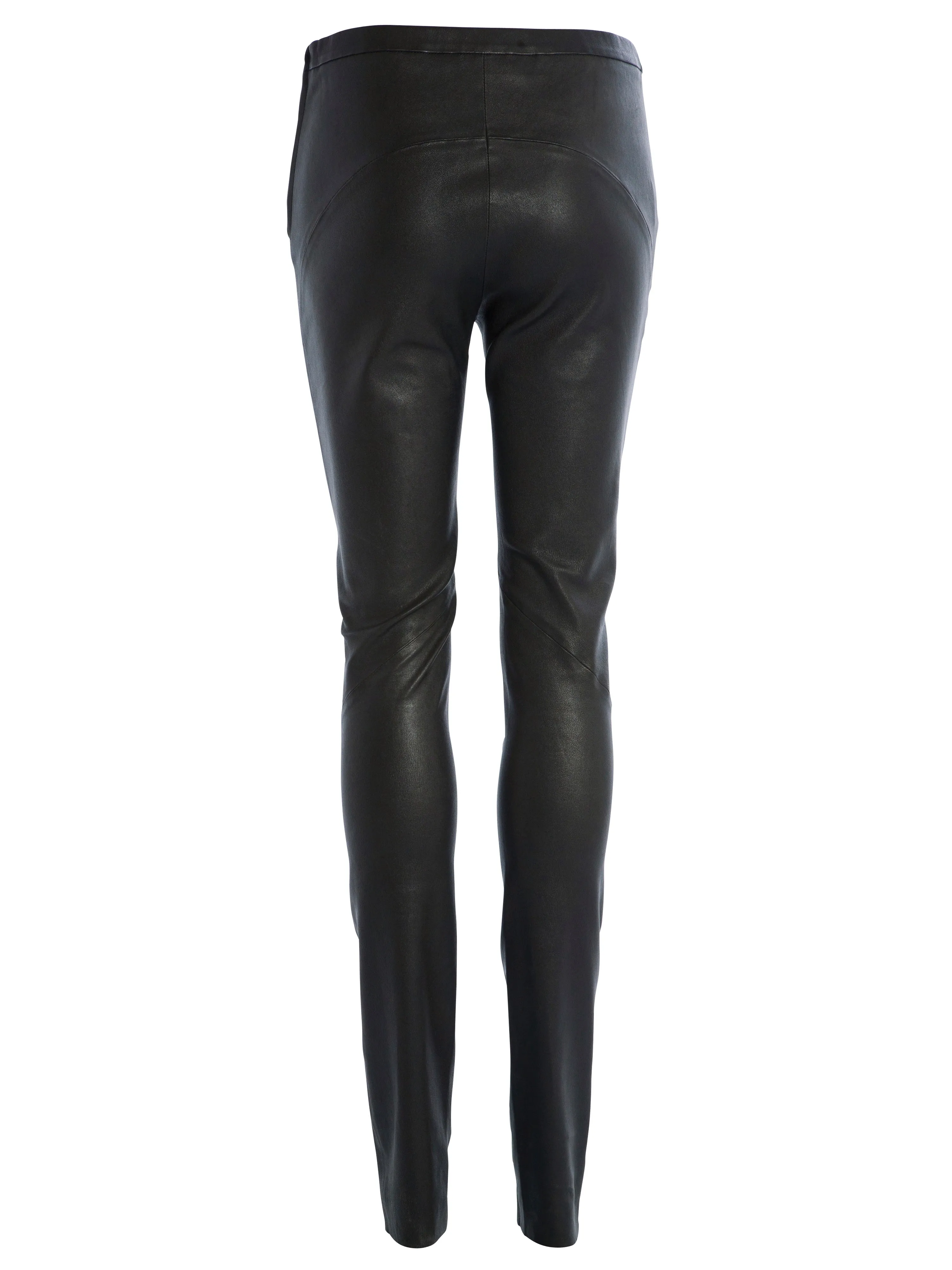 MILJA leather leggings - Black