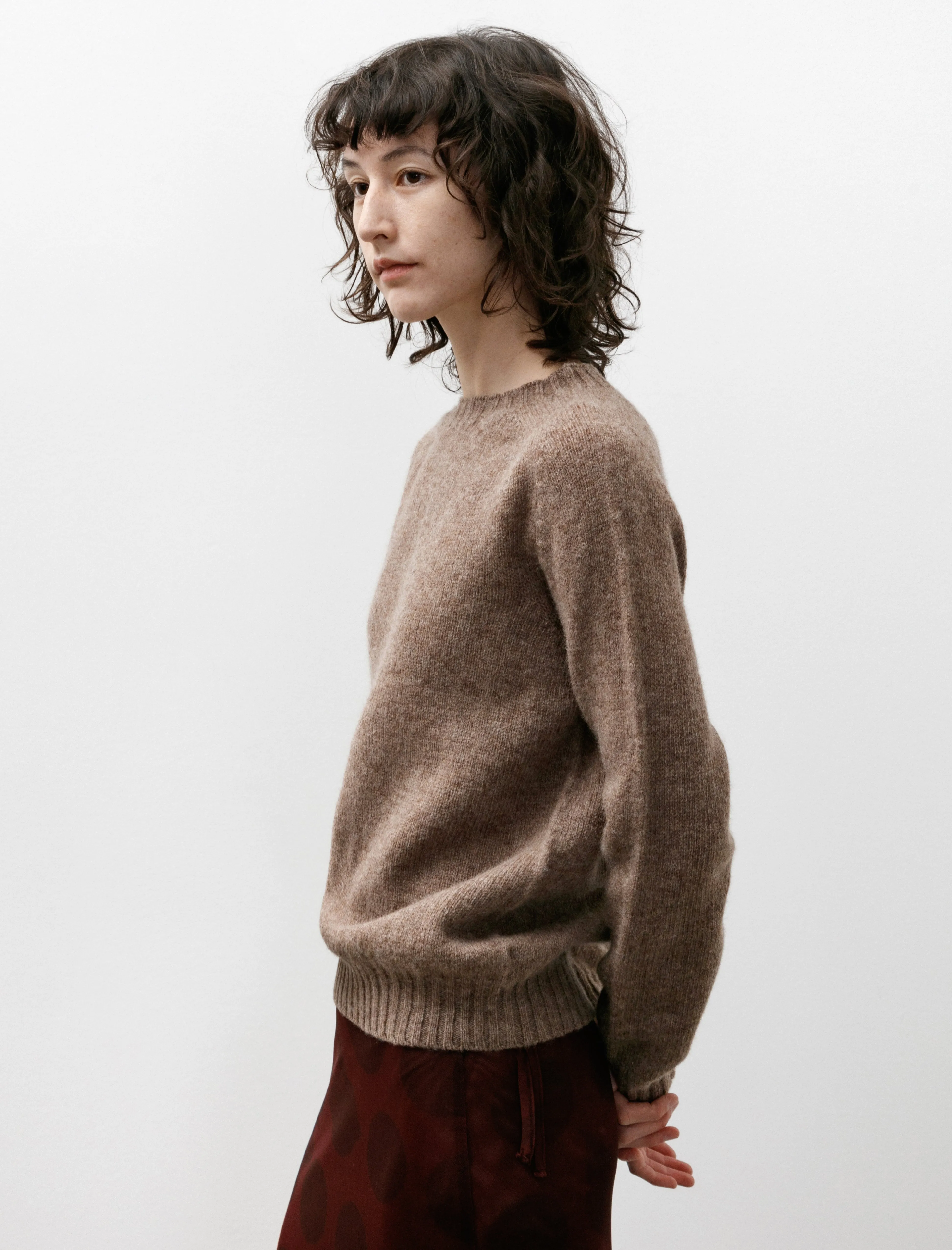 Neighbour Super Soft Crewneck Sweater Nutmeg