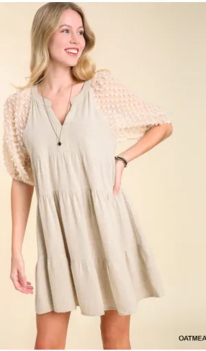 Rae Lynn Umgee Dress Oatmeal