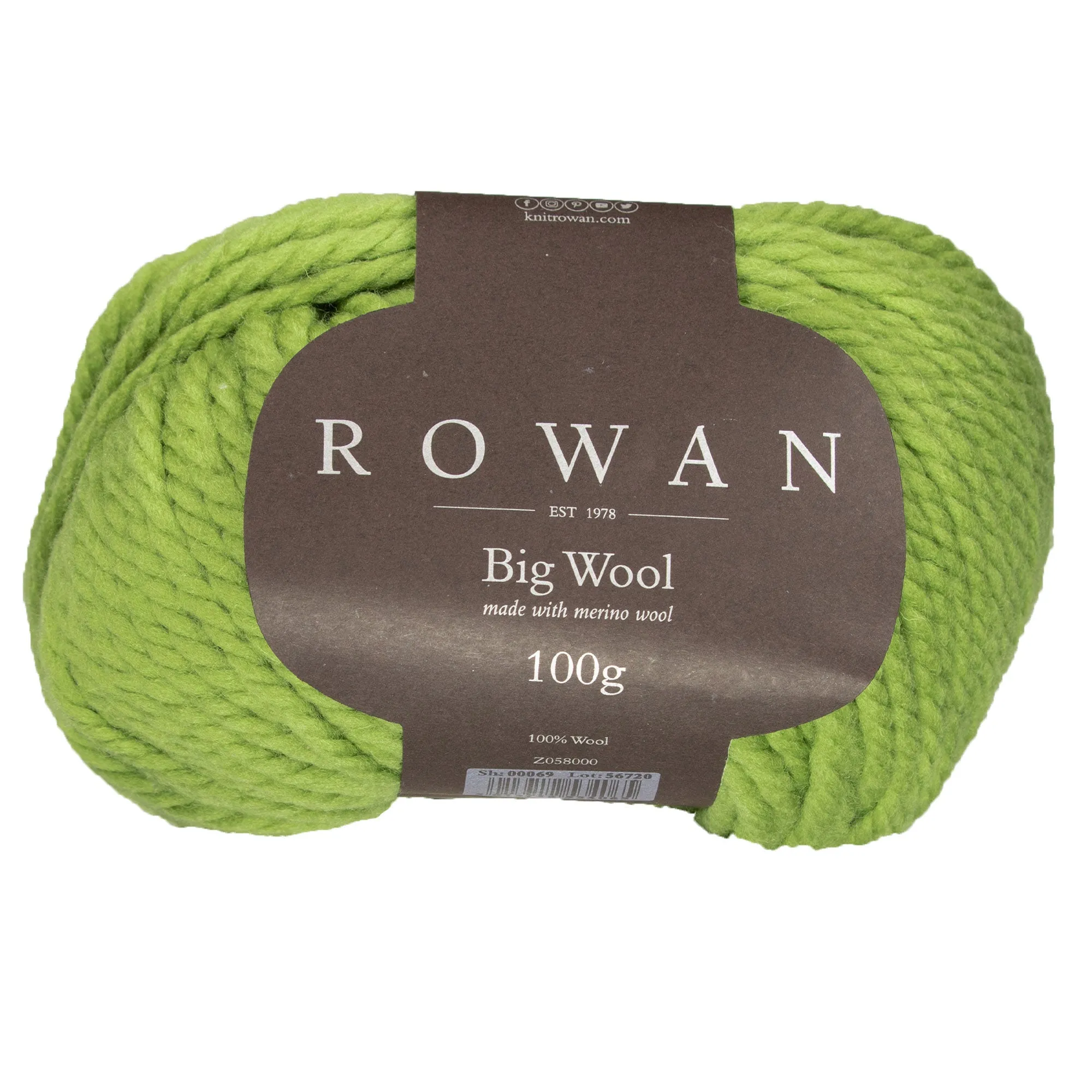 Rowan Big Wool Yarn - 69 Reseda