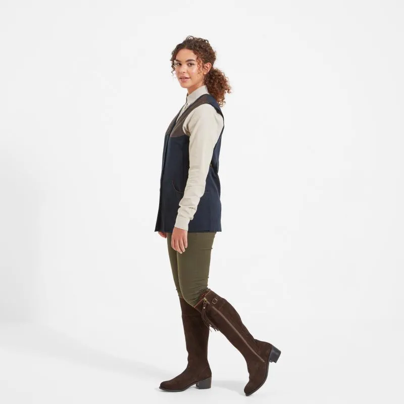 Schoffel All Season Ladies Shooting Vest - Navy