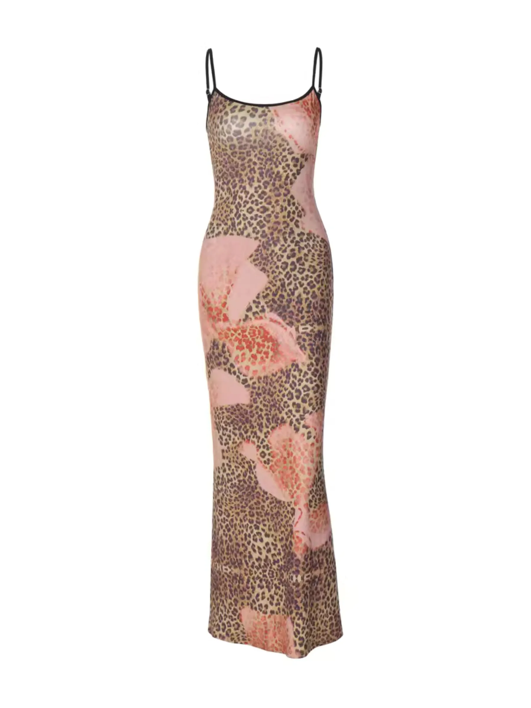 Shreya Leopard Print Maxi Dress