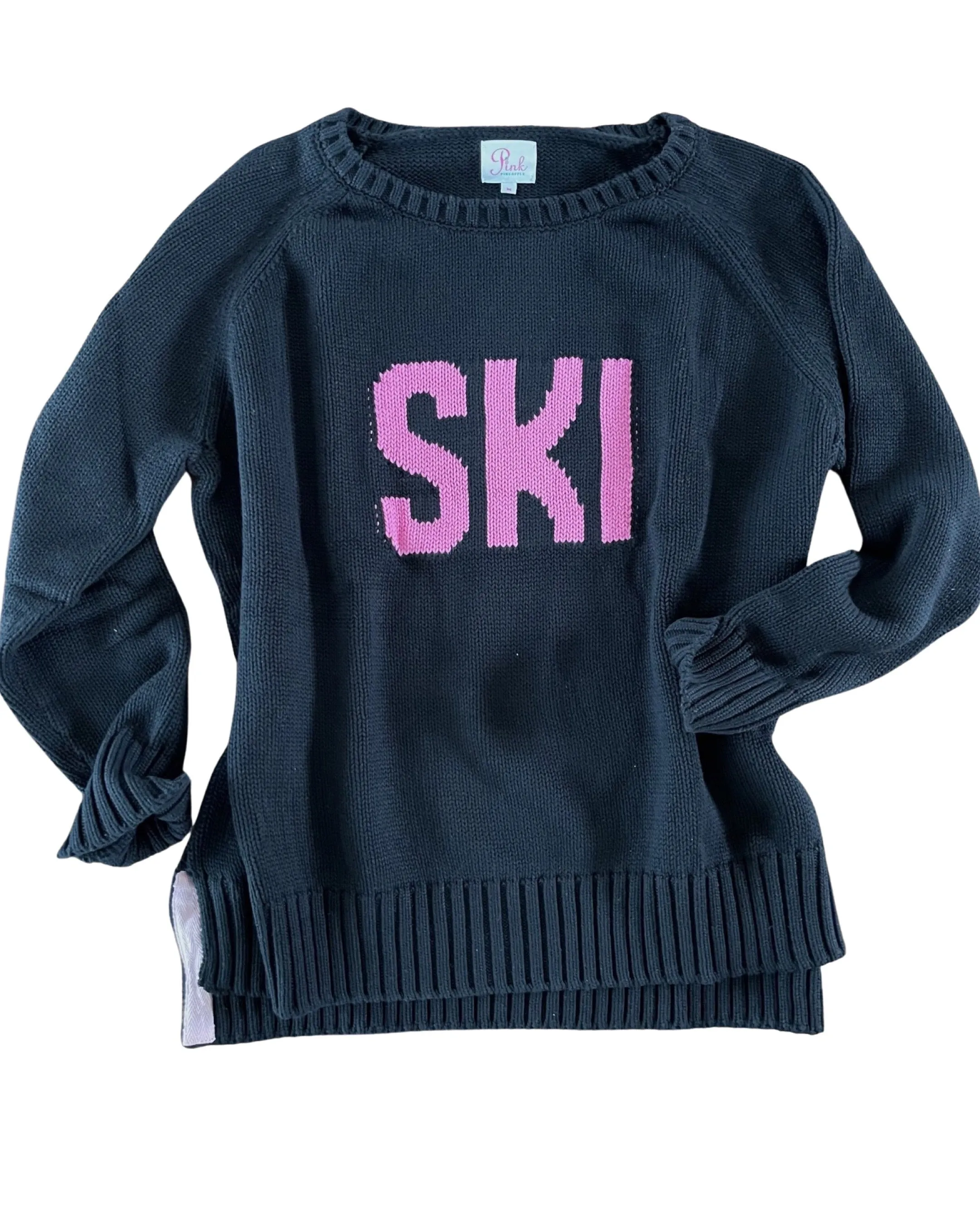 Ski 100% Cotton Cozy Cabin Sweater