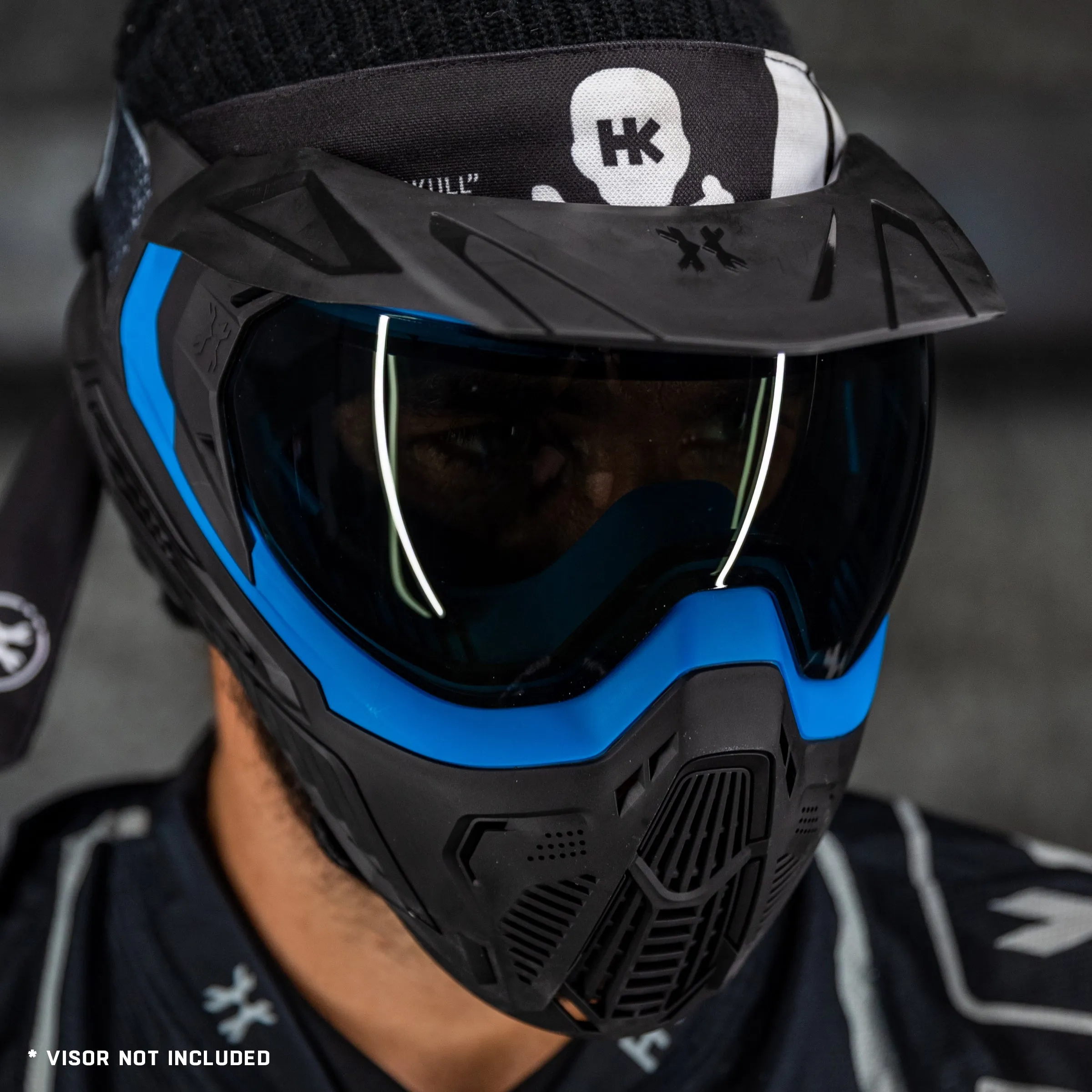 SLR Goggle - Sapphire (Blue/Black/Black) Smoke Lens