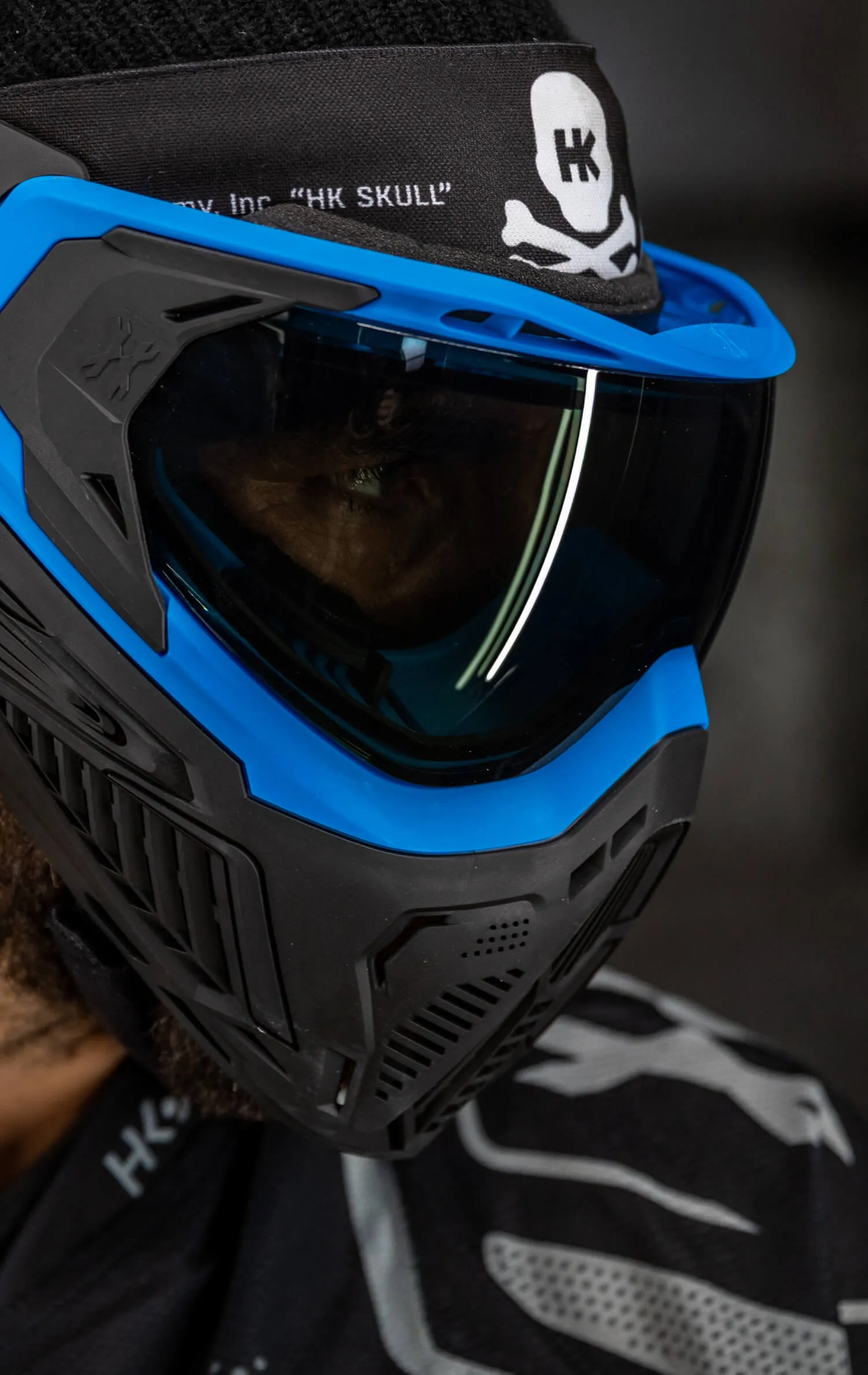 SLR Goggle - Sapphire (Blue/Black/Black) Smoke Lens