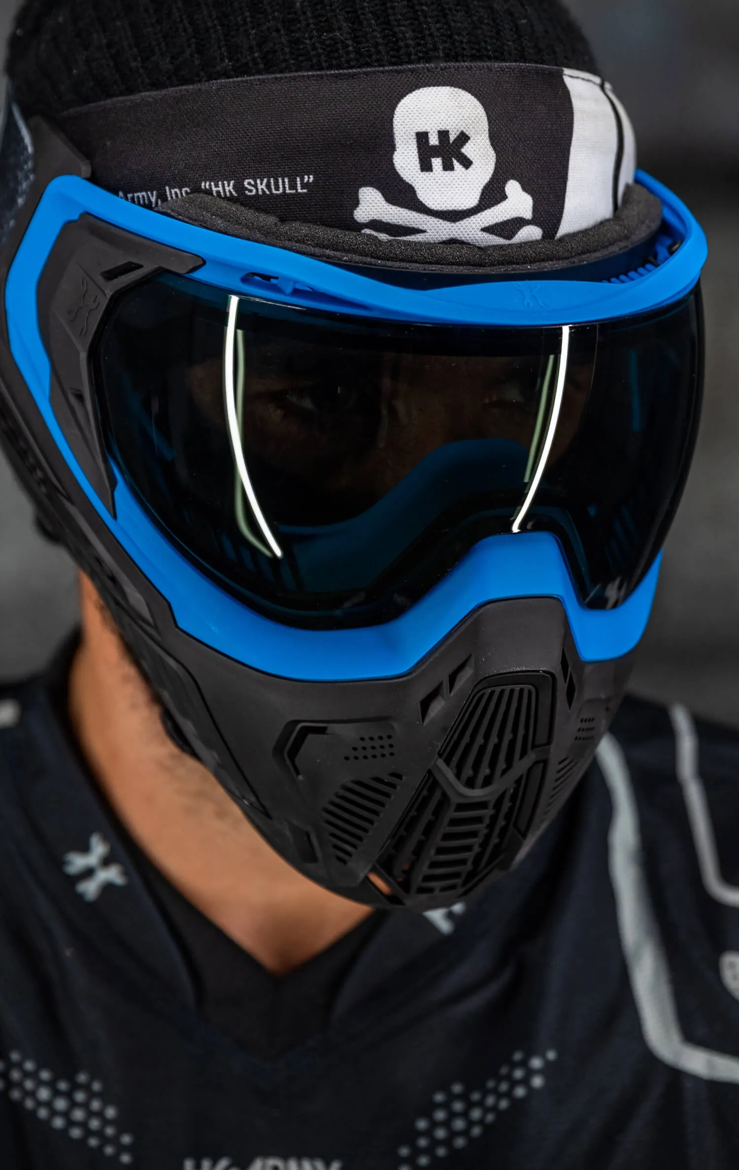 SLR Goggle - Sapphire (Blue/Black/Black) Smoke Lens