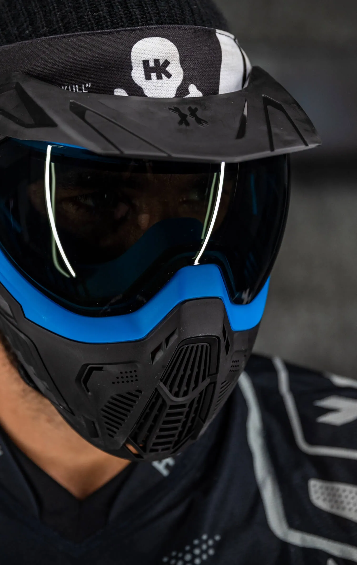 SLR Goggle - Sapphire (Blue/Black/Black) Smoke Lens