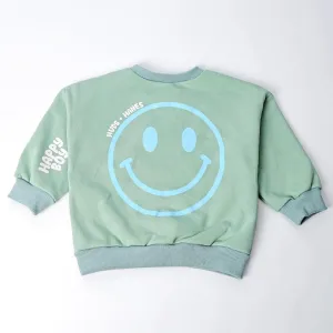 Smiley Fleece Sweatshirt | Happy Boy