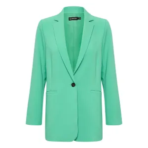 Soaked Womens Corinne Blazer Sea Green