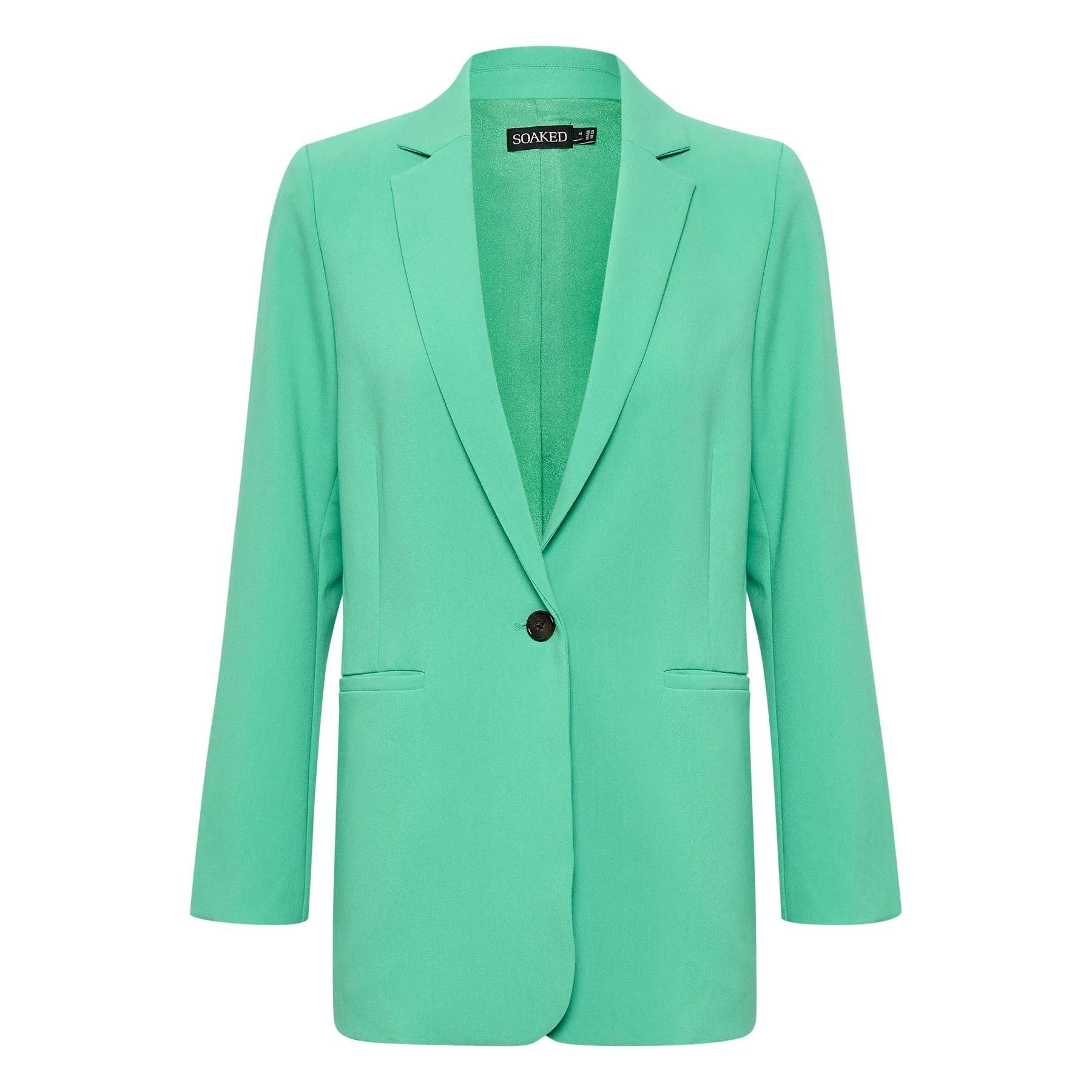 Soaked Womens Corinne Blazer Sea Green