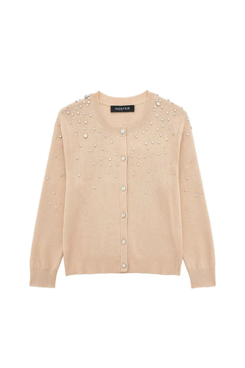 'Sophia' Pearl Knit Cardigan