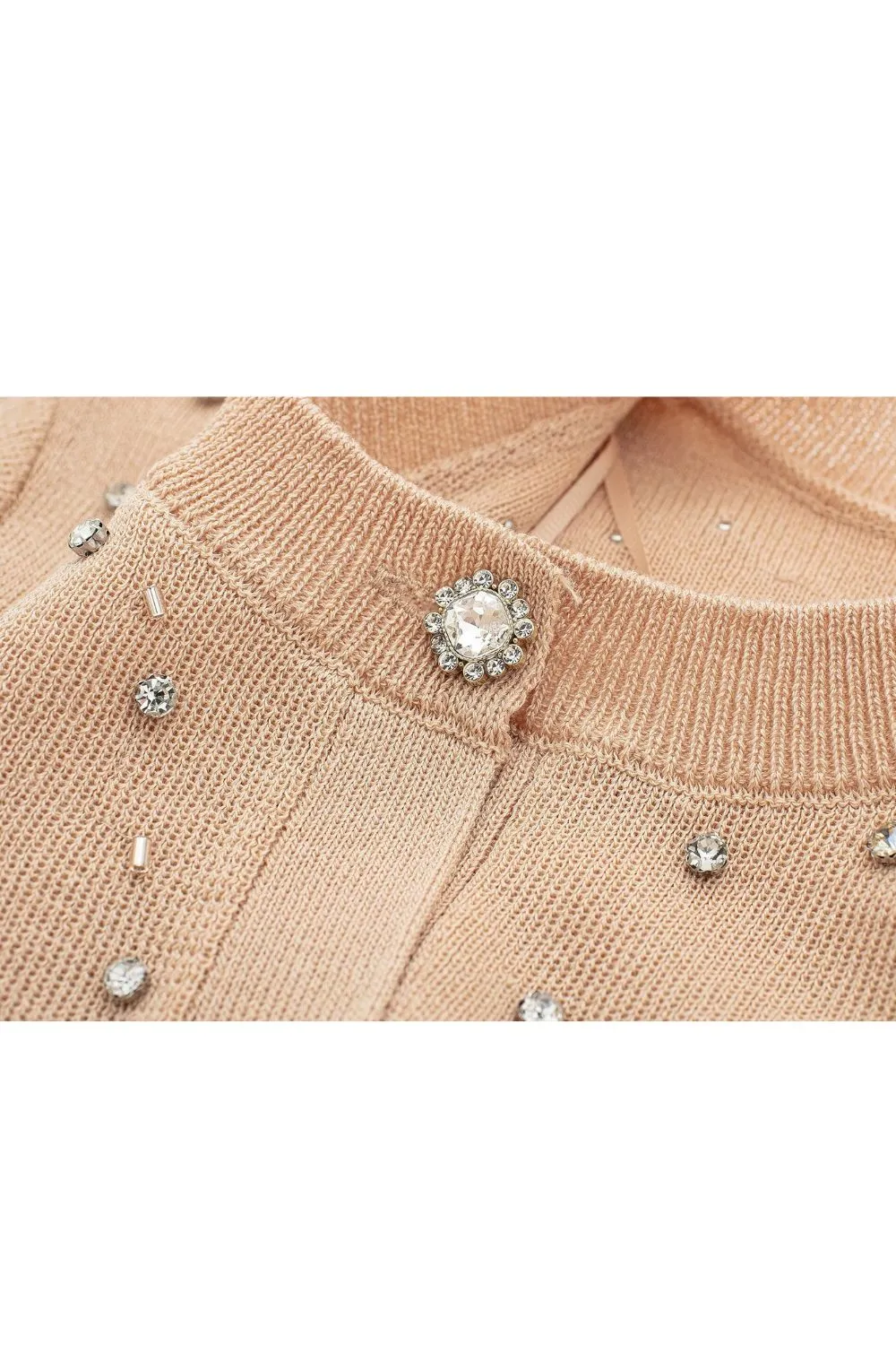 'Sophia' Pearl Knit Cardigan