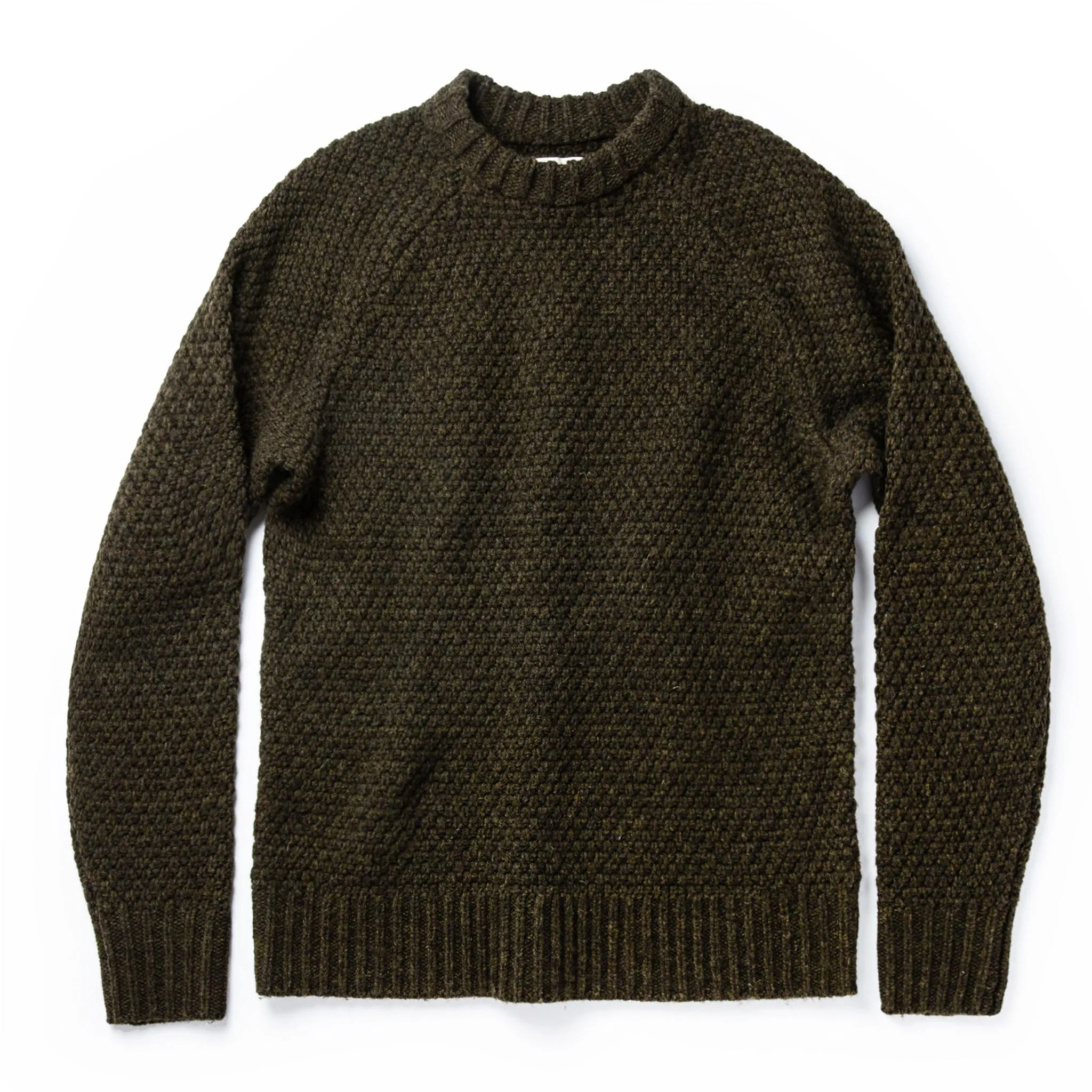 The Fisherman Sweater in Loden