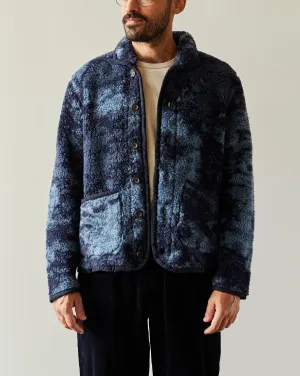 Universal Works Lancaster Jacket, Blue Space Dyed