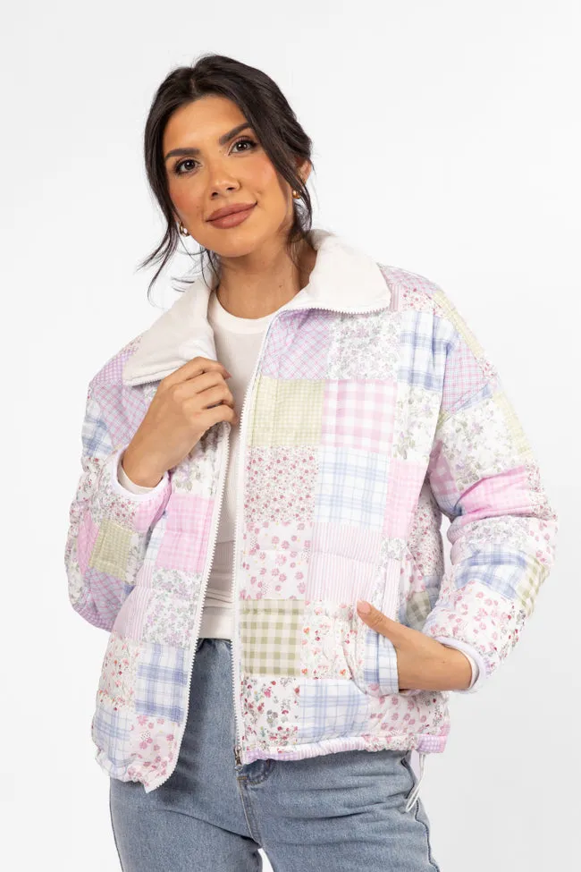 Vail Valley Multi Patch Printed Puffer Jacket SALE