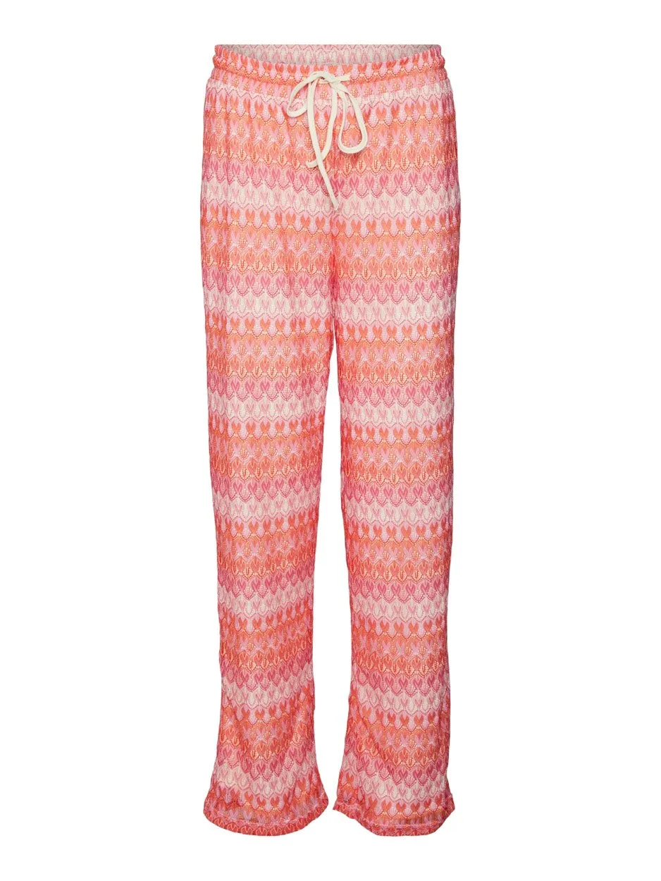 Vmdicte Hw Lining Pant Jrs - Roze Dessin