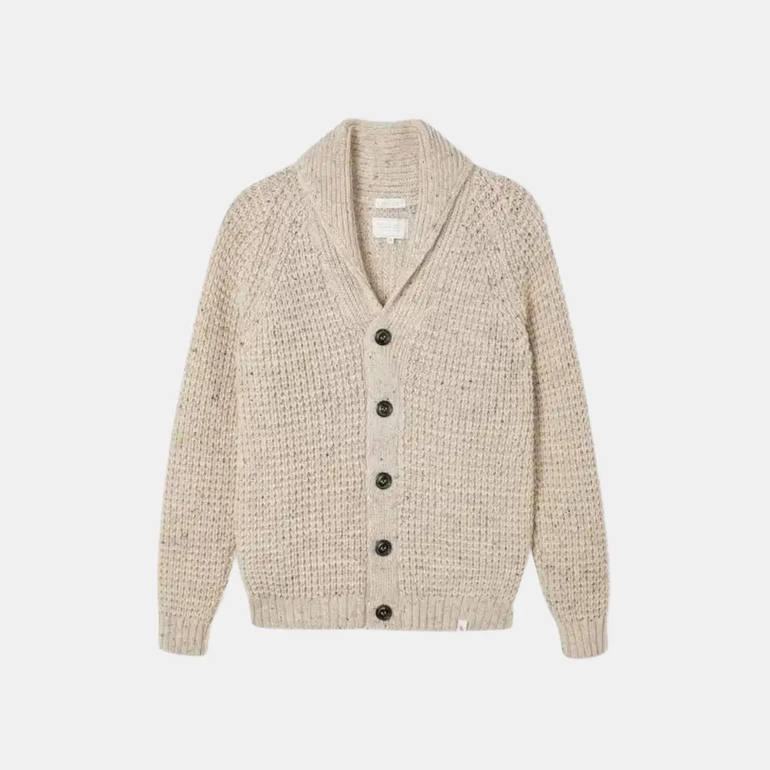 Waffle Shawl Cardigan