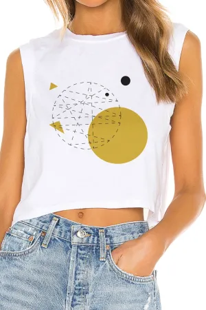 Way2 White Crop Top