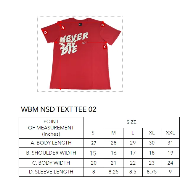 WBM NSD TEXT TEE 02