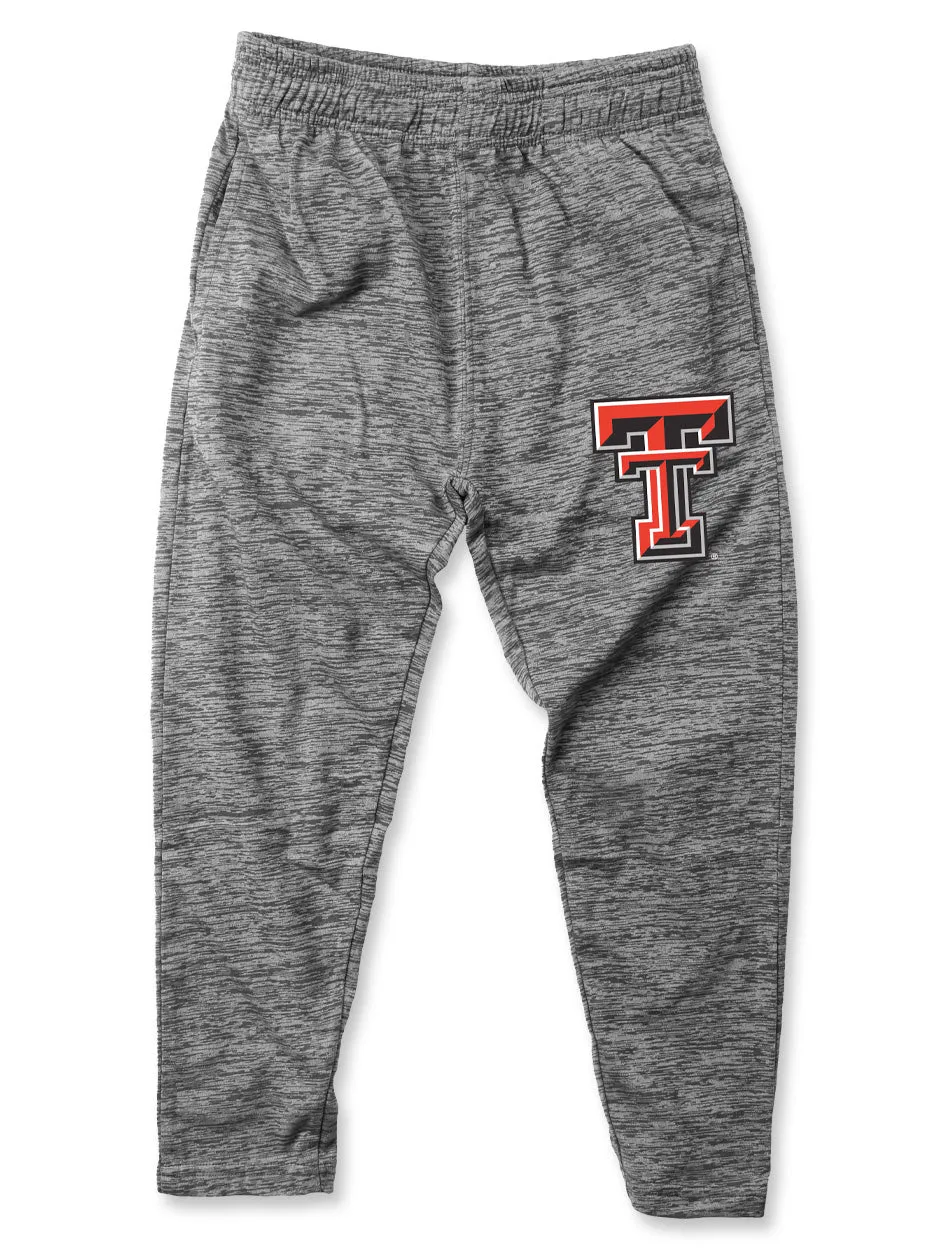 Wes & Willy Texas Tech Double T TODDLER Heather Jogger Pants