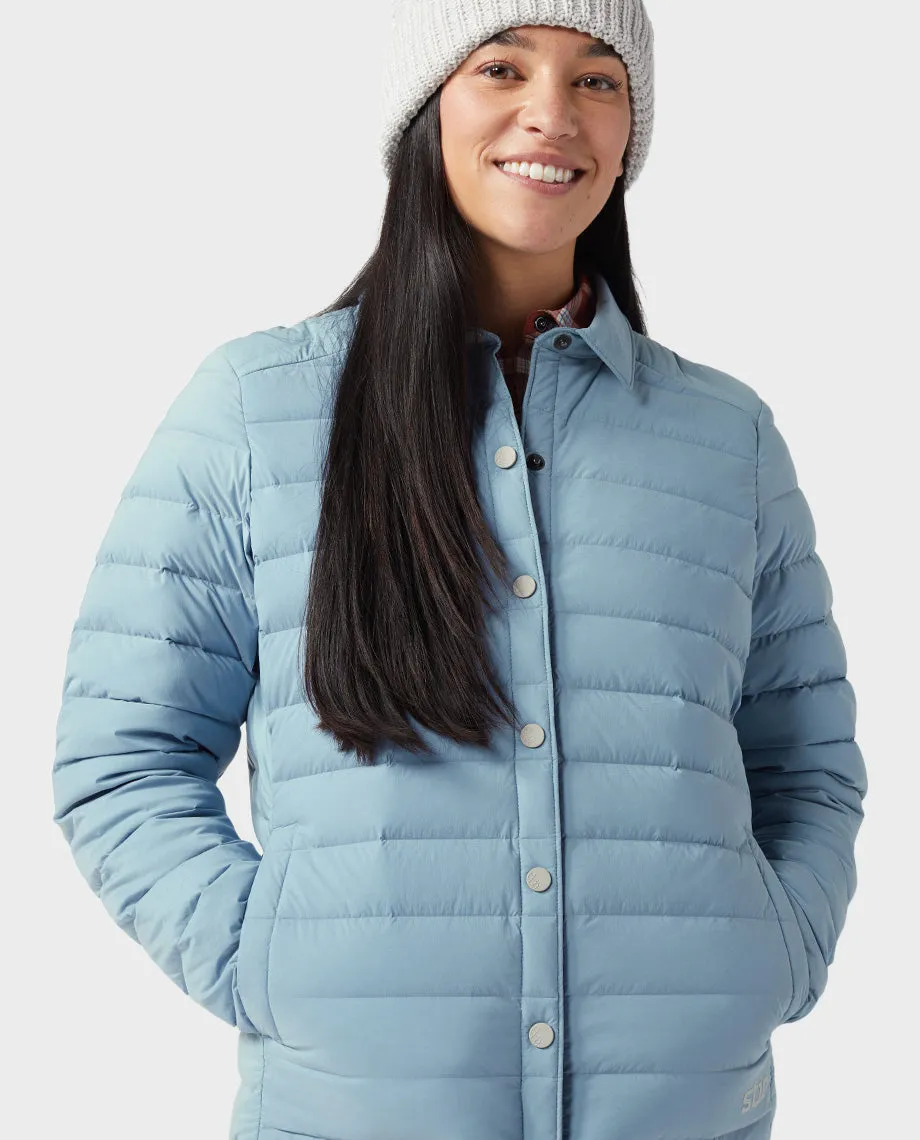 Women's Skillet Stretch Down Shirt Jacket