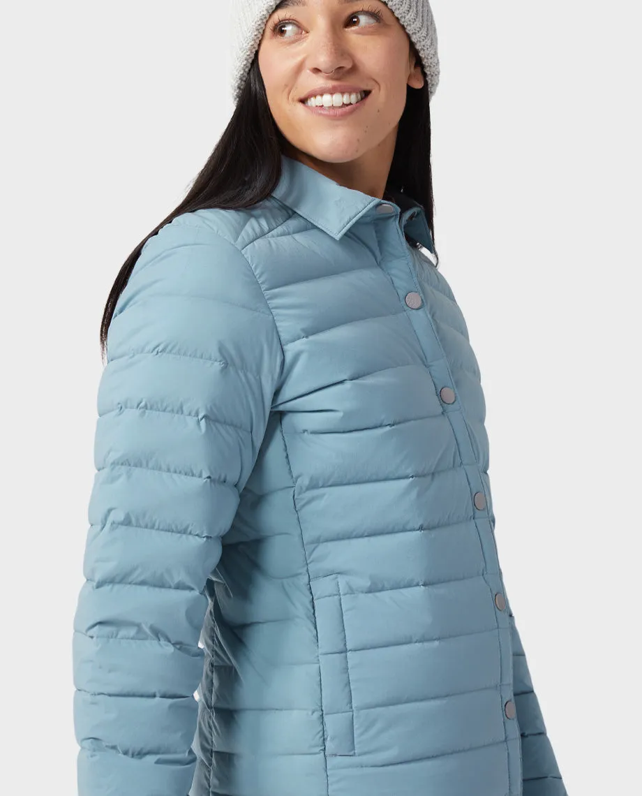 Women's Skillet Stretch Down Shirt Jacket