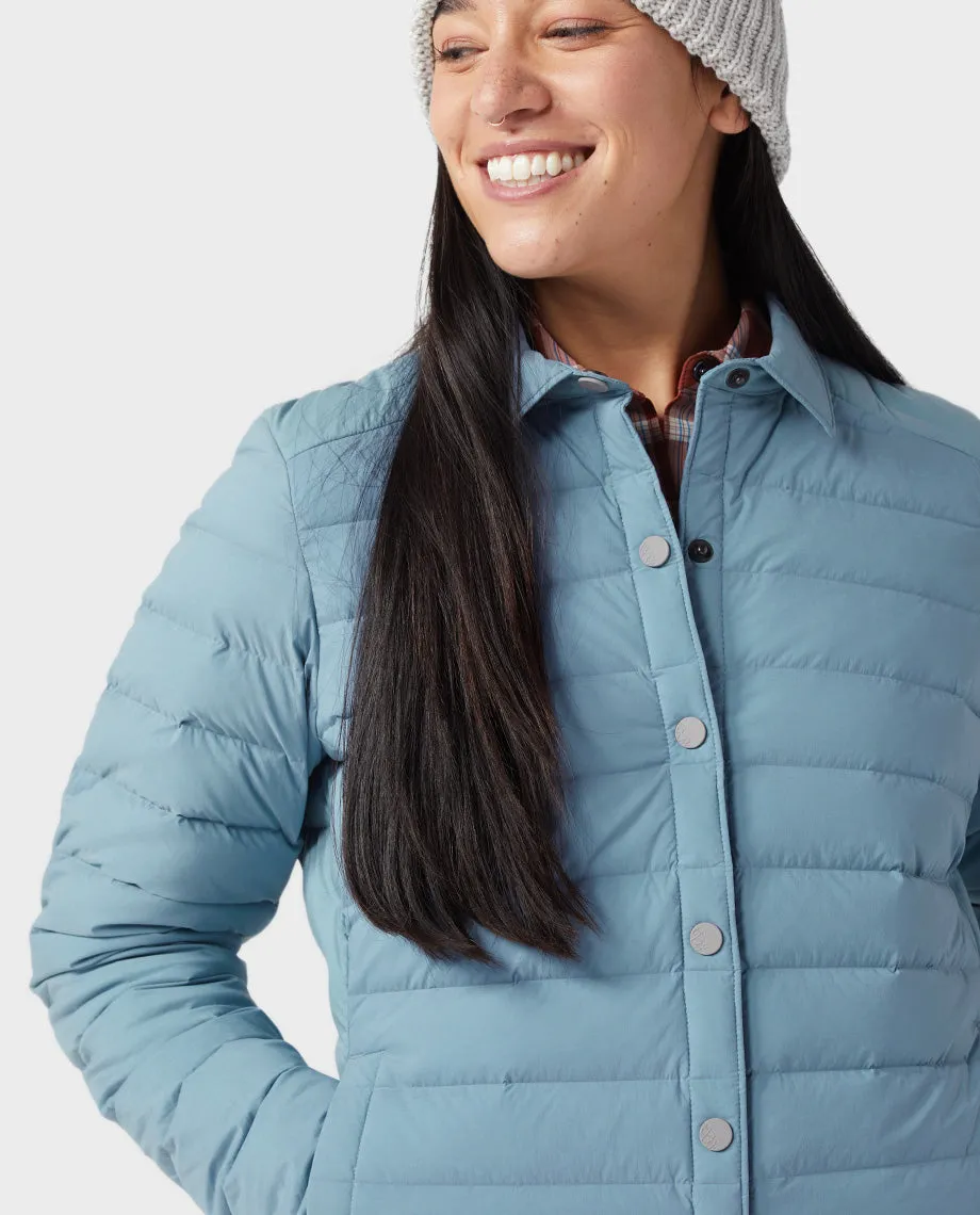 Women's Skillet Stretch Down Shirt Jacket