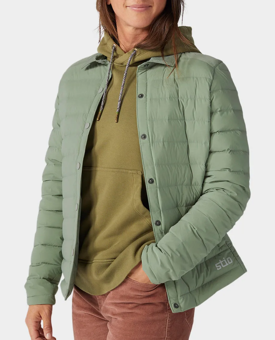 Women's Skillet Stretch Down Shirt Jacket