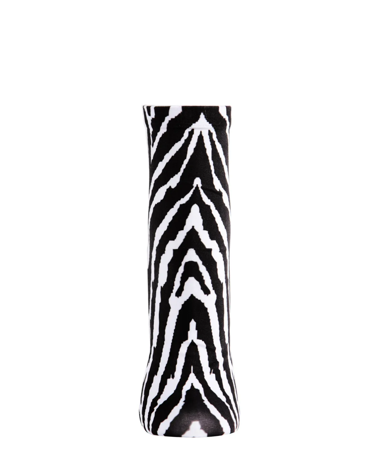 Women's Wild Zebra Stripe Print Anklet Sock