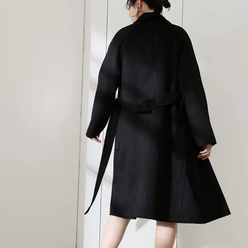 Wool & Cashmere Blend Trench Coat