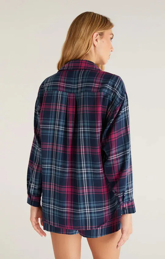 ZSU ROAD TRIP PLAID SHIRT